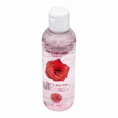 DAY2DAY Ayurvedic rose water Розовая вода аюрведическая 100мл