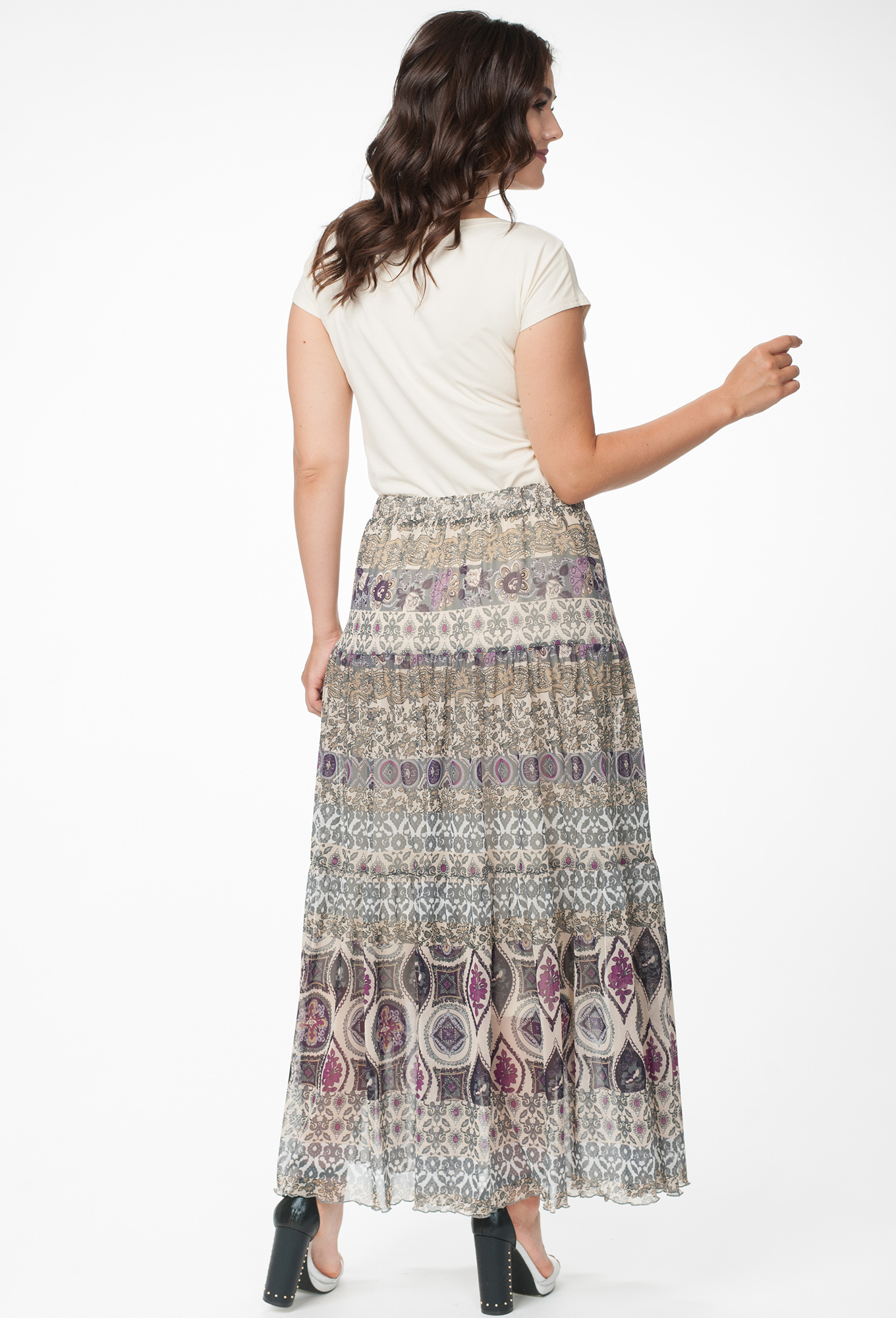 ст. цена1499руб.! Юбка Melissena 759-998-1006 орнамент