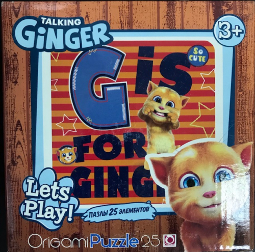 Пазл Talking Ginger G. 25 эл