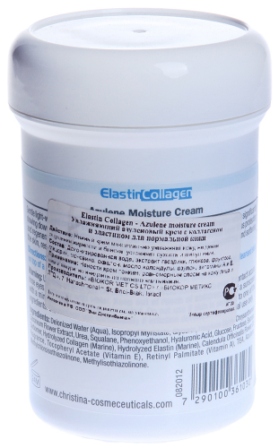 Крем увлажняющий азуленовый с коллагеном и эластином для нормальной кожи / Elastin Collagen 250 мл