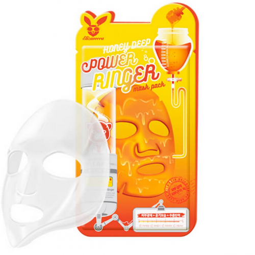 Питательная тканевая маска для лица с экстрактом мёда