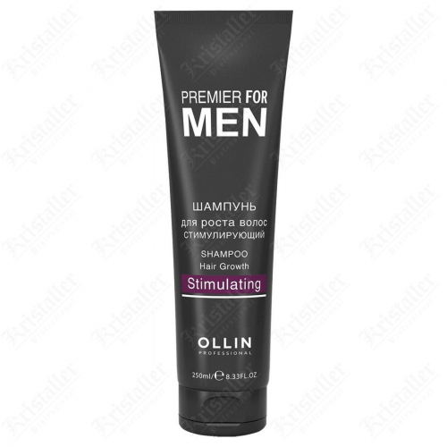 Шампунь стимулирующий рост волос Ollin premier for men
