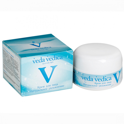 Крем для лица натуральное увлажнение, Veda Vedica, 50 г