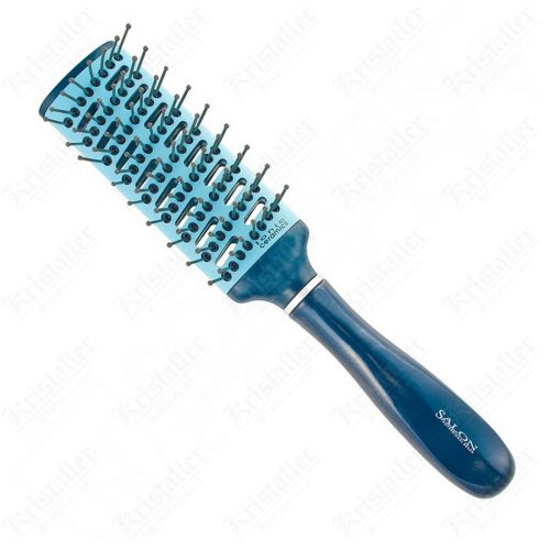 Расчёска продувная с керамическим покрытием, Salon Professional Blue ionic, 9854WJCI