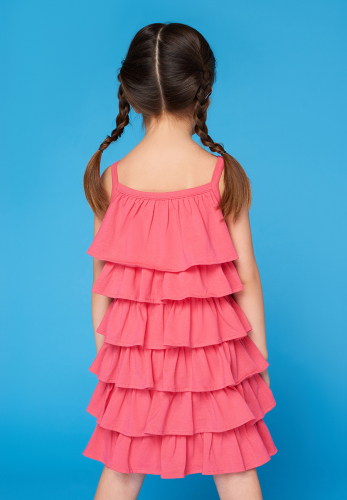 Платье детское для девочек Hazira 1 розовый Dress Маленький