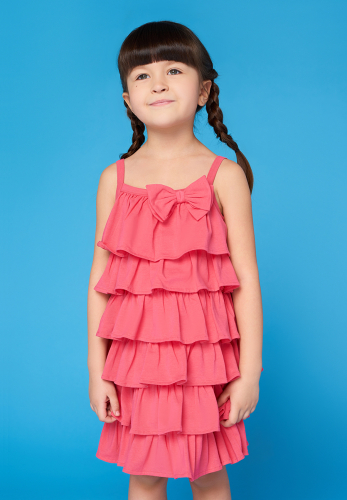 Платье детское для девочек Hazira 1 розовый Dress Маленький