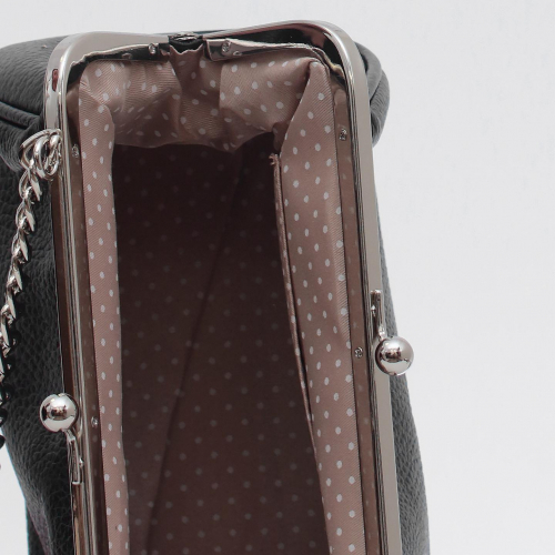 Сумка: Женская кожаная сумка Richet 2740LN 335 Черный