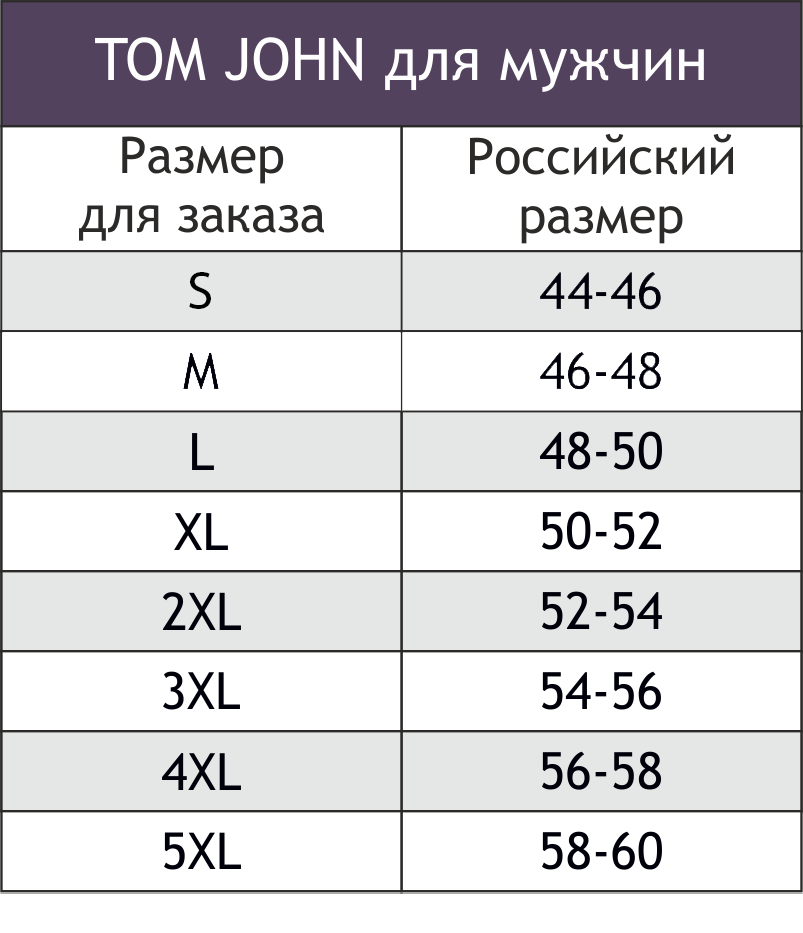 Tom John, Трусы мужские Tom John