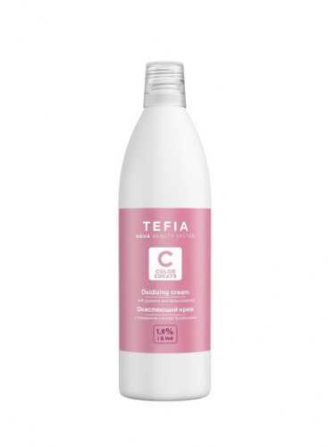 Tefia Color Creats Окисляющий крем с глицерином и альфа-бисабололом 1л