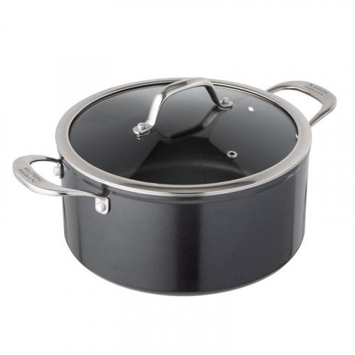 Кастрюля 24cm/5L со стеклянной крышкой. KUHN RIKON