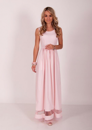 7204 платье розовый
