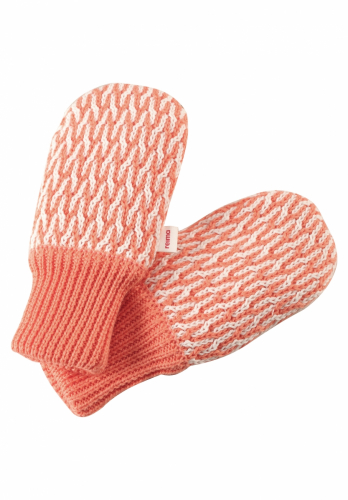 Mittens (knitted), Niitty Coral Pink
