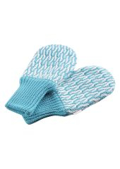 Mittens (knitted), Niitty Soft turquoise