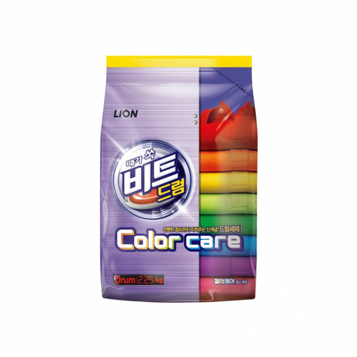 LION Стиральный порошок для цветного белья Beat Drum Color care  (Refill) 2250г