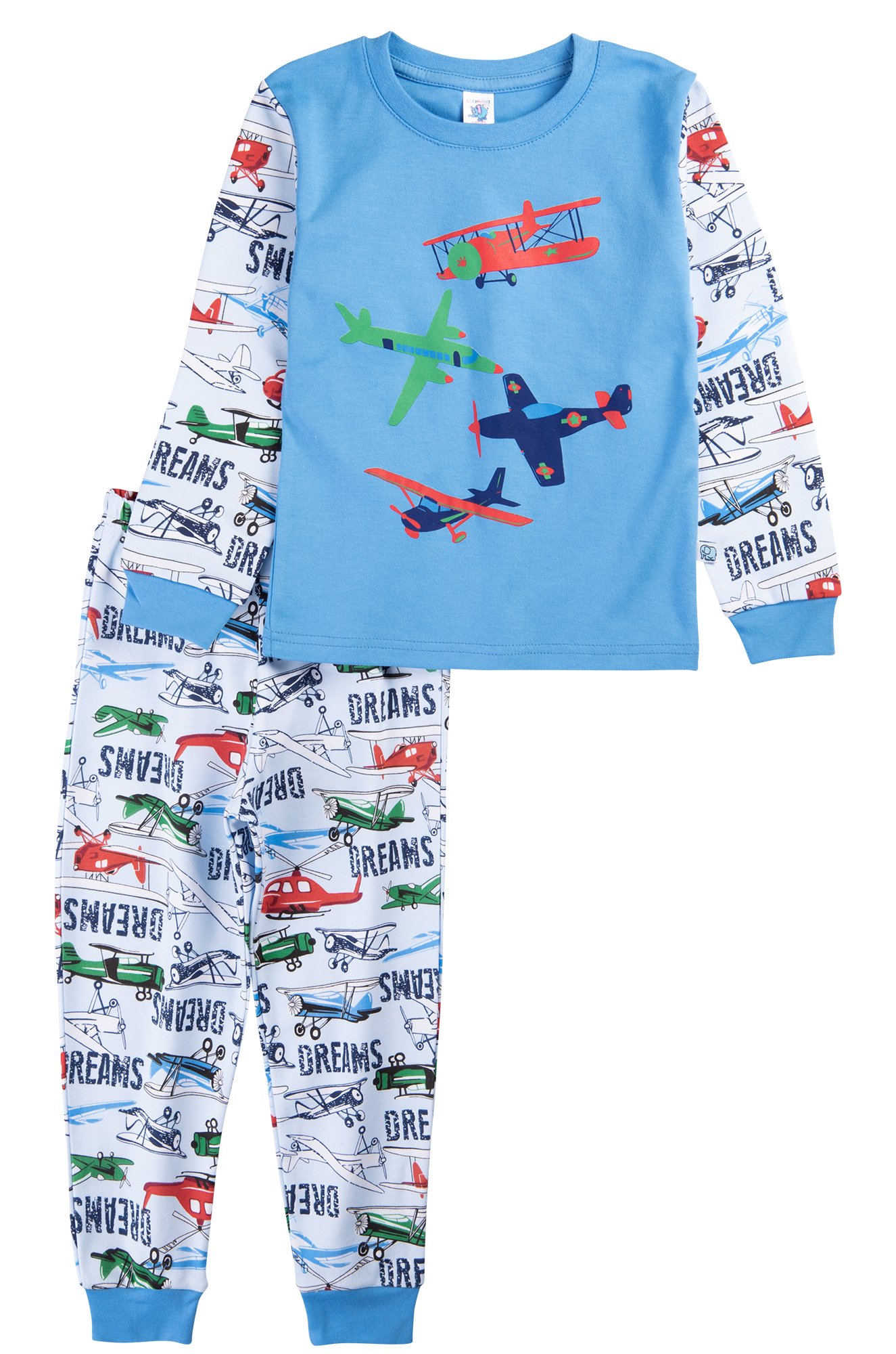 Пижама детская с самолетиком