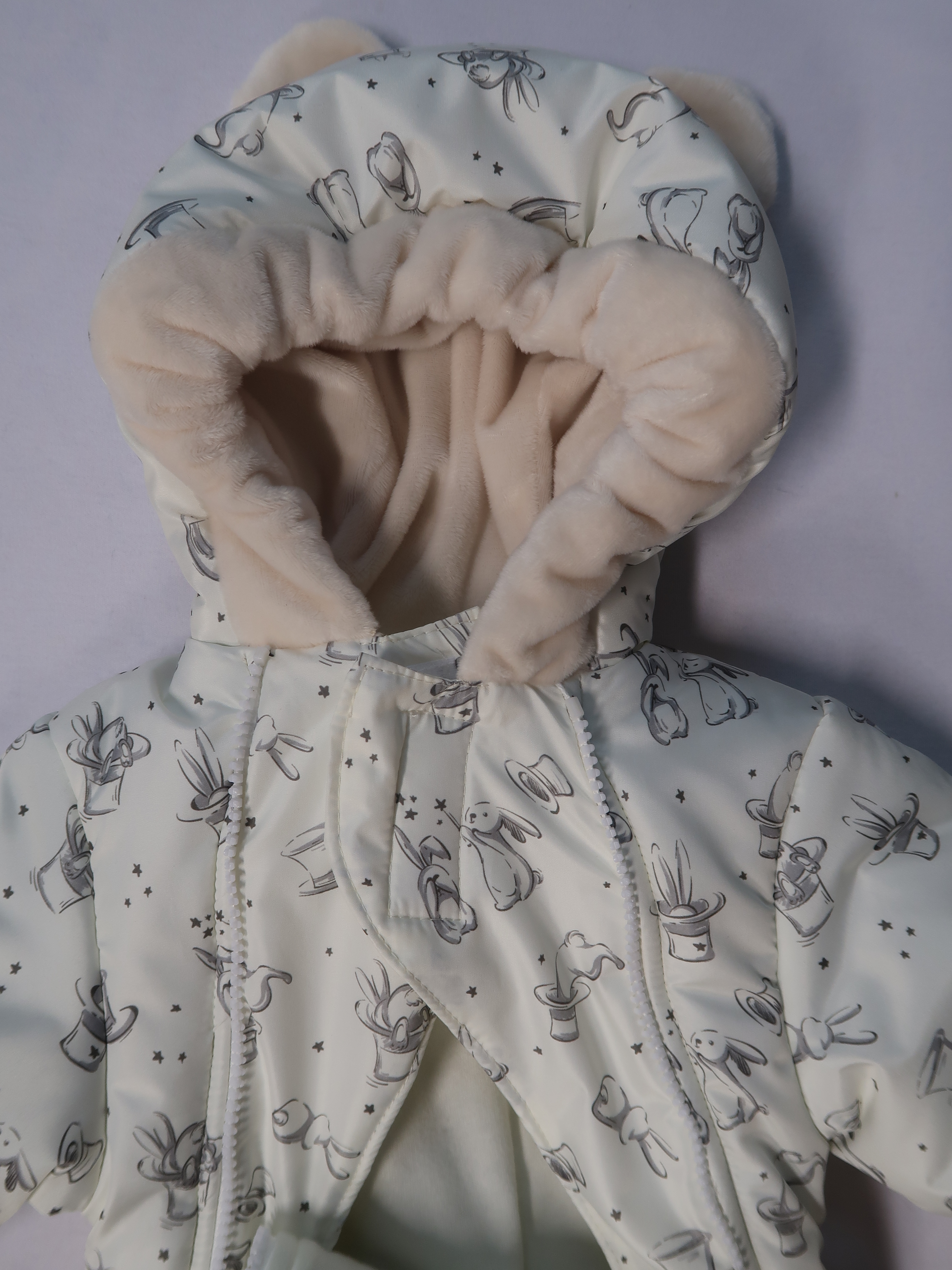 Комбинезон демисезонный (утепл.150 г/м) Зайчики 1303-08