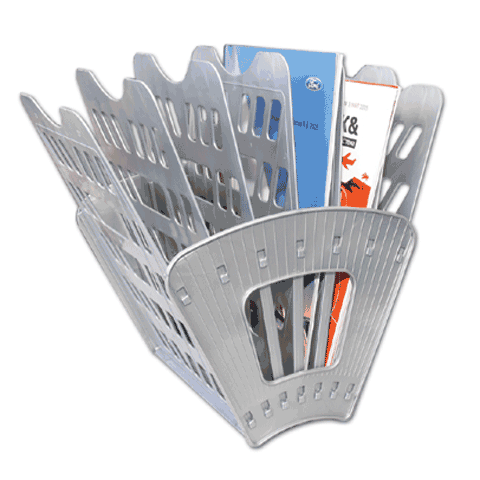 Лоток 7-секционный серый BRAUBERG SMART 231144