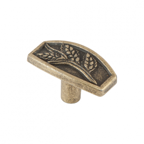 Ручка-кнопка, Д45 Ш25 В25, античная бронза