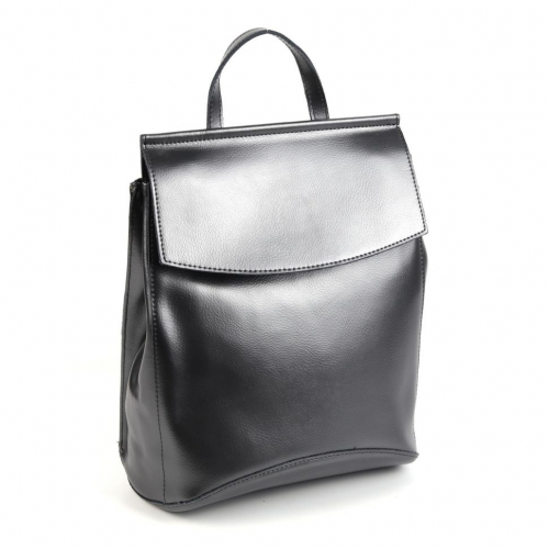 Женский кожаный рюкзак 8504-220 Пеарл Блек