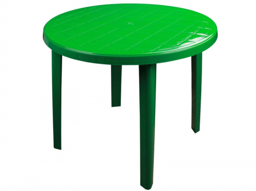 Стол круглый 900*900*750мм (зелёный)