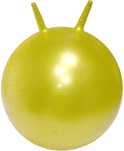 Е193 Мяч д/фитнеса с рожками из пластизоля d 65 см, 930гр, до 130кг