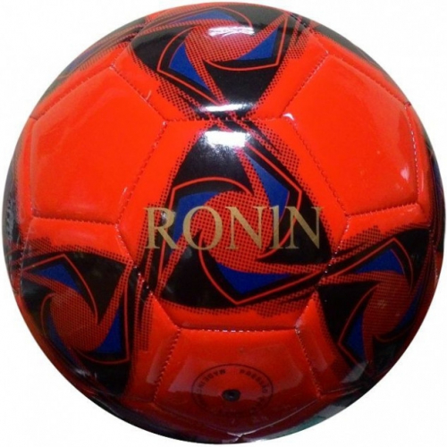 GJ-24B Мяч Ronin футбольный №5, вес 400/440гр, дизайн орнамент на ярком фоне