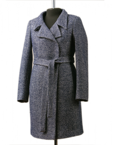 Белла демисезонное пальто 1 Синий