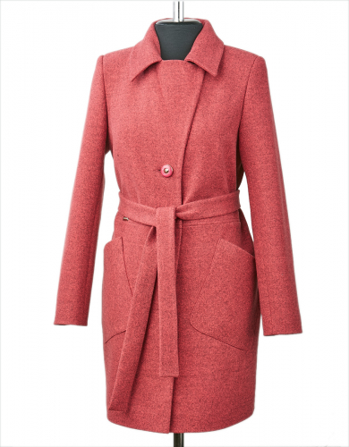 Кристи   демисезонное пальто Красный