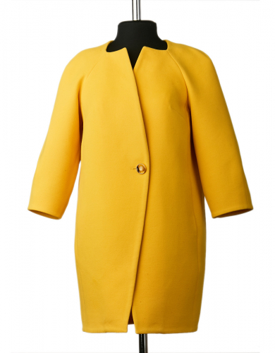 Рокси  демисезонное пальто  (желтое ) Желтый