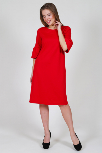 Платье Адель-К (красное)