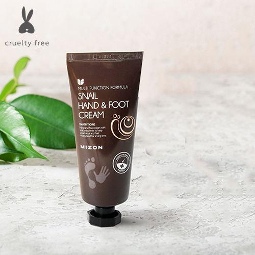 MIZON SNAIL HAND & FOOT CREAM Крем для рук и ног с муцином улитки 100мл