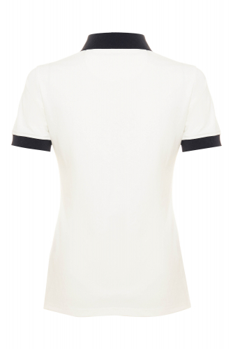 Рубашка поло женское (белый) w13240fs-ww192