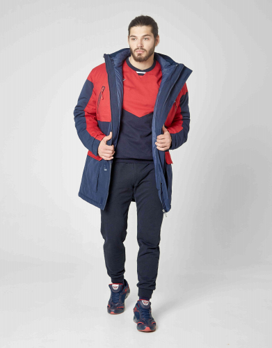 Куртка утепленная мужская (красный/синий) m08210g-rn192