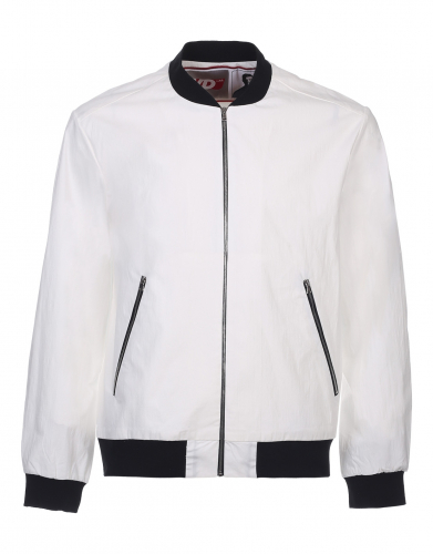 Куртка ветрозащитная мужская (белый/черный) m09106fs-wb191