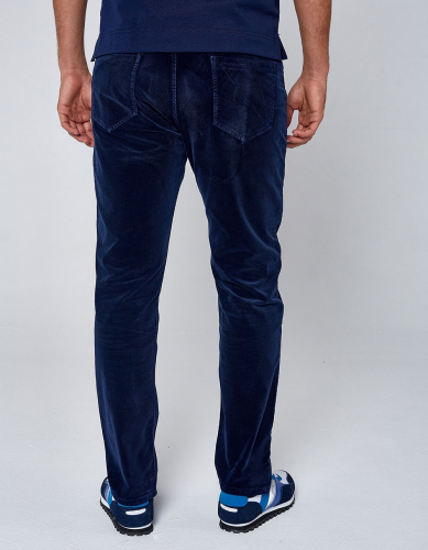 Вельветовые брюки синего цвета, унисекс u15604fs-nn182