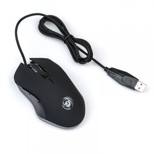 Мышь Dialog MGK-26U Dialog Gan-Kata - игровая, подсветка, 6 кнопок + ролик прокрутки, USB, черная