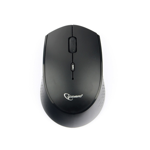 Мышь Gembird MUSW-351, Bluetooth v.3.0, черный, встроенный аккумулятор, 3 кнопки+колесо-кнопка