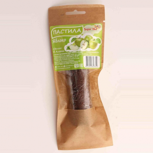 Пастила фруктовая Стандарт, яблоко, Super Nut, 85 гр.