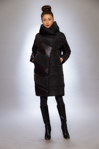 Женская куртка зимняя 9817 черный