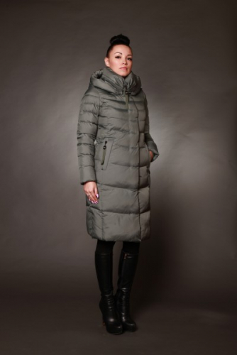Куртка женская зимняя 17082 фисташка