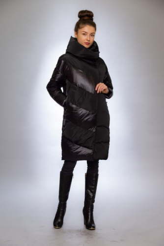 Женская куртка зимняя 9817 черный
