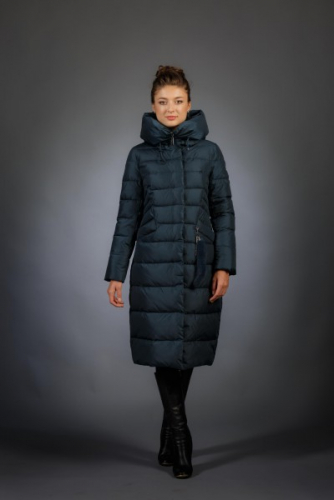 Женская куртка зимняя 18097 морская волна