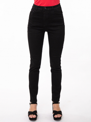 Зауженные черные джинсы (ряд 30-36) арт. K337-CM61 2