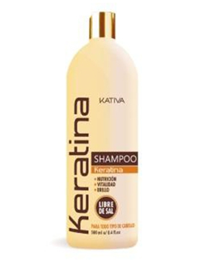 Ст.цена 659,40руб. KERATINA Укреп. шампунь с кератином для всех типов волос 500мл Kativa(р)