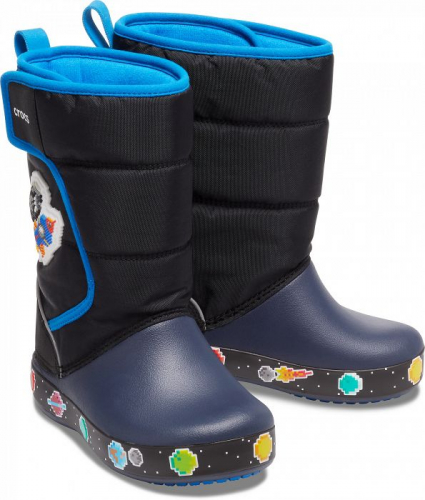 обувь детская CrocsFL Galactic Lights SBt B Navy/Black