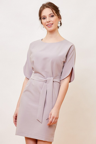 Платье #204444Розовато-серый