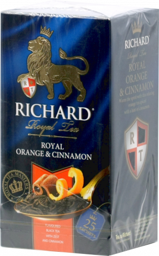 Richard. Royal Orange & Cinnamon карт.пачка, 25 пак.