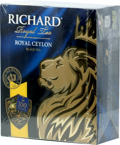 Richard. Royal Ceylon карт.пачка, 100 пак.