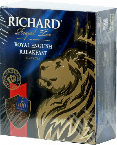 Richard. Royal English Breakfast карт.пачка, 100 пак.