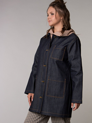 Куртка-ветровка из джинсы  (Пт-4-1)